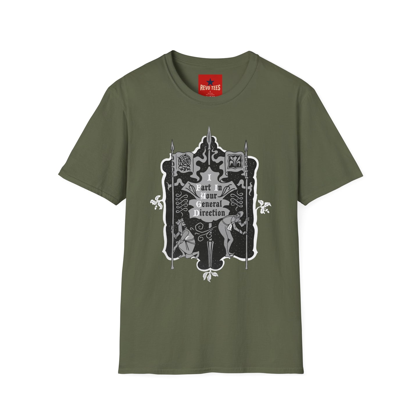 T-Shirt — "Fart In Your General" Vintage Gothic Graphic Tee