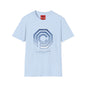 OCP Logo T‑Shirt — Retro Distressed Cyberpunk Company Tee