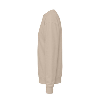 Skull Santa — Edgy Christmas Skull with Santa Hat and Gifts Crewneck Sweatshirt