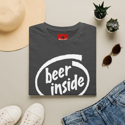 Beer Inside T-Shirt — Funny Craft Beer Logo Tee for Beer Lovers
