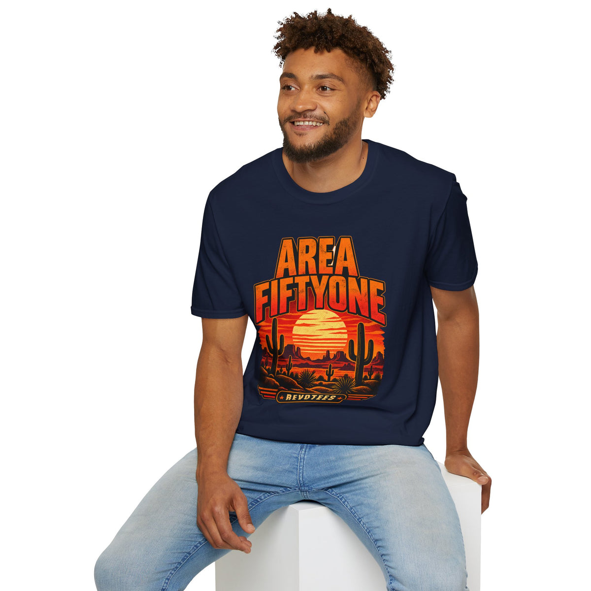 REVOTEES AREA FIFTYONE Desert Sunset T‑Shirt