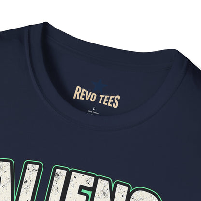 REVOTEES "Aliens Make Better Friends Revotees" Sci‑Fi Tee