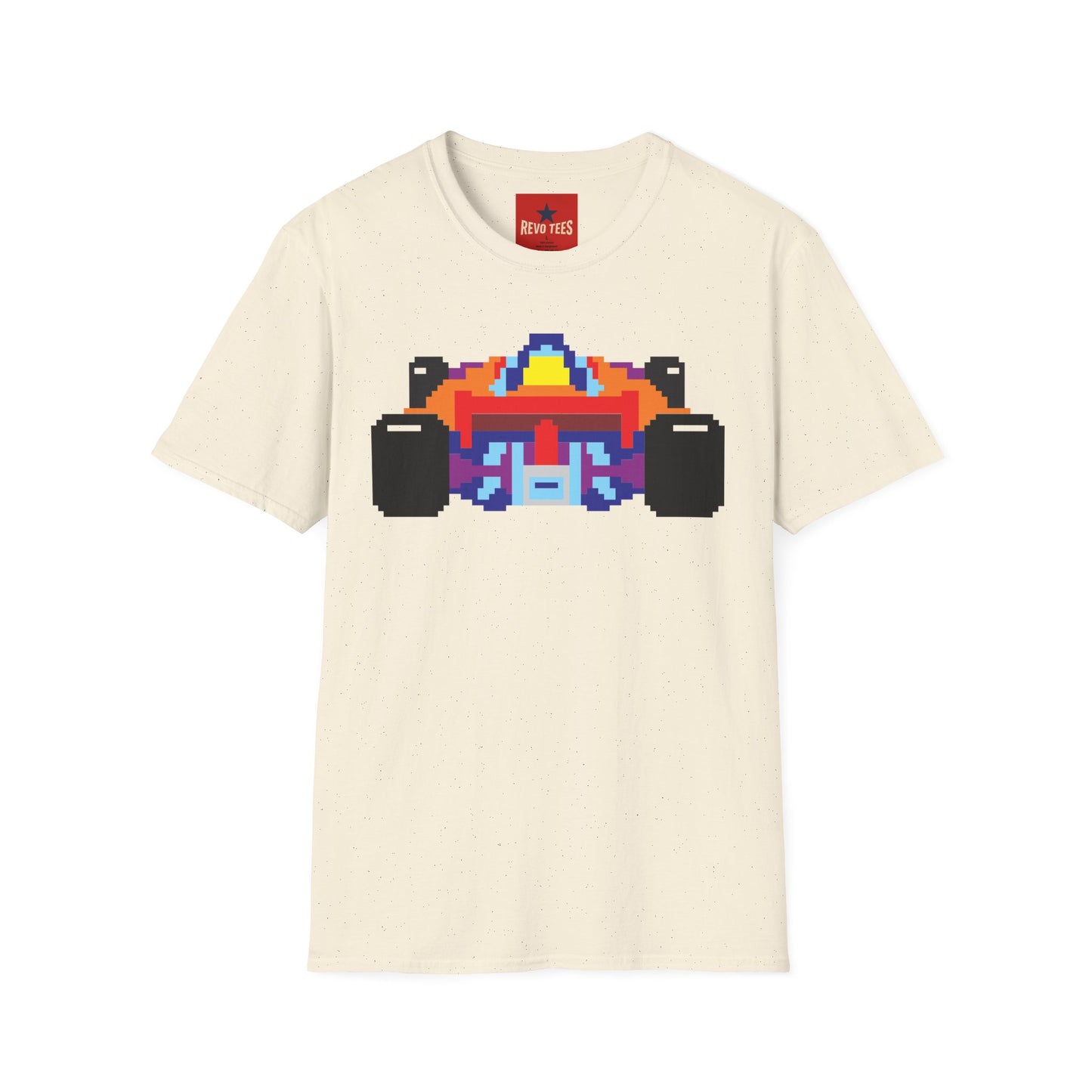 Pixel Race Car T-Shirt — Retro 8-Bit Racing Graphic Tee