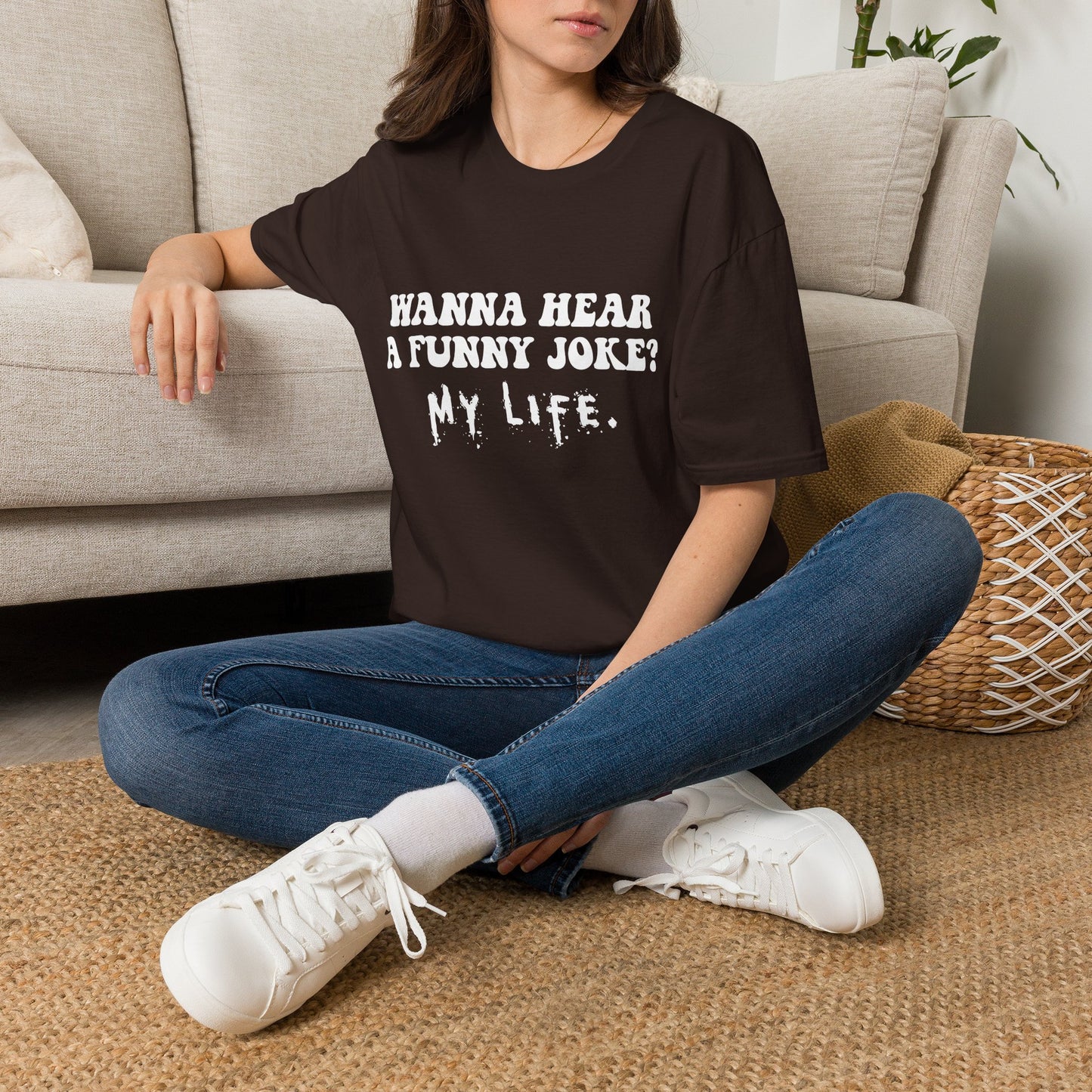 Wanna Hear a Funny Joke - Unisex Softstyle T-Shirt