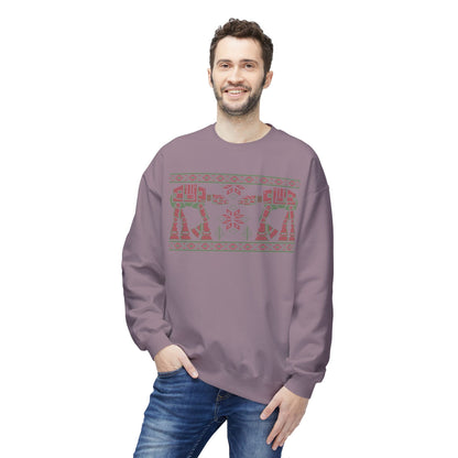 Star Wars AT-AT Holiday Sweater Crewneck Sweatshirt
