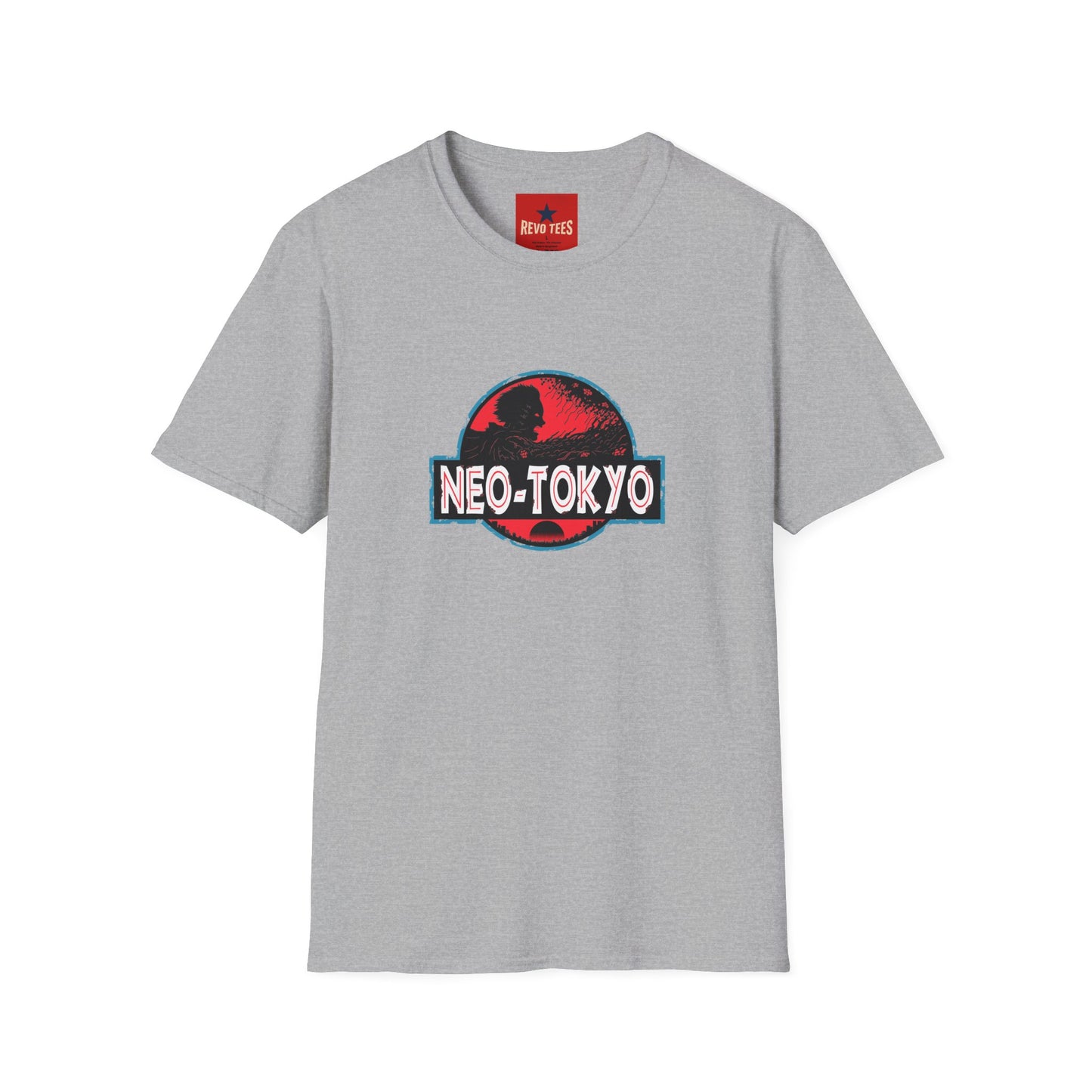 Neo-Tokyo Graphic T-Shirt — Retro Cyberpunk Japan Logo