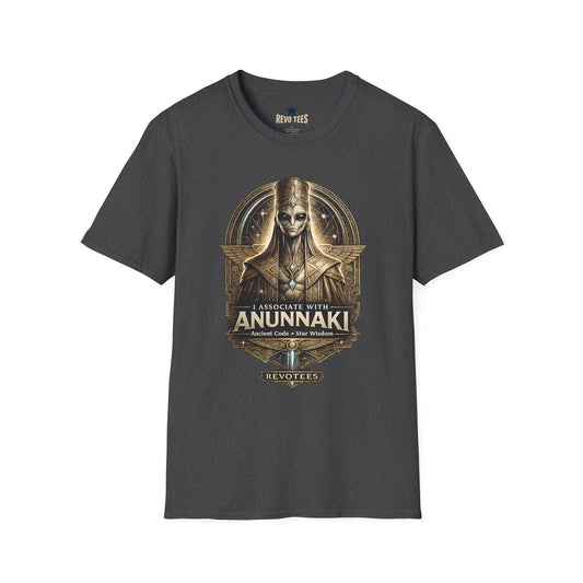 REVOTEES Anunnaki Ancient Alien T-Shirt — Mythology & Extraterrestrial Graphic Tee
