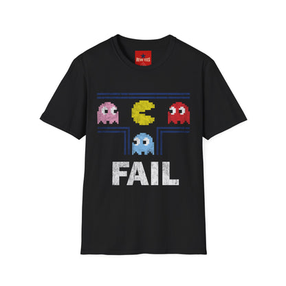 Retro Pac-Man 'FAIL' T-Shirt — 8-Bit Arcade Gamer Tee