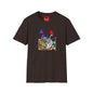 Retro Arcade Turtle Band T-Shirt — 'Rock On' Cartoon Gaming Tee