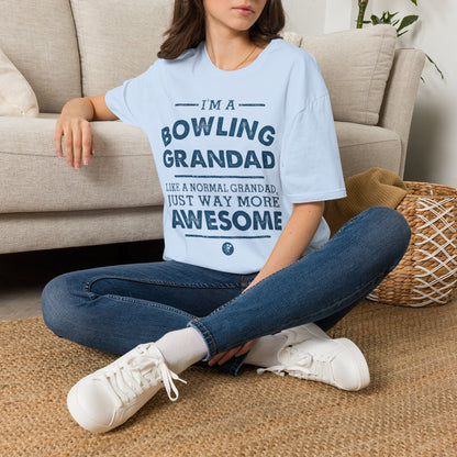 Bowling Grandad T-Shirt — "I'm a Bowling Grandad" Retro Dad Gift