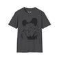 Revotees Banksy Kissing Soldiers Graphic Vintage Stencil Couple Print T-Shirt - alternate view 5