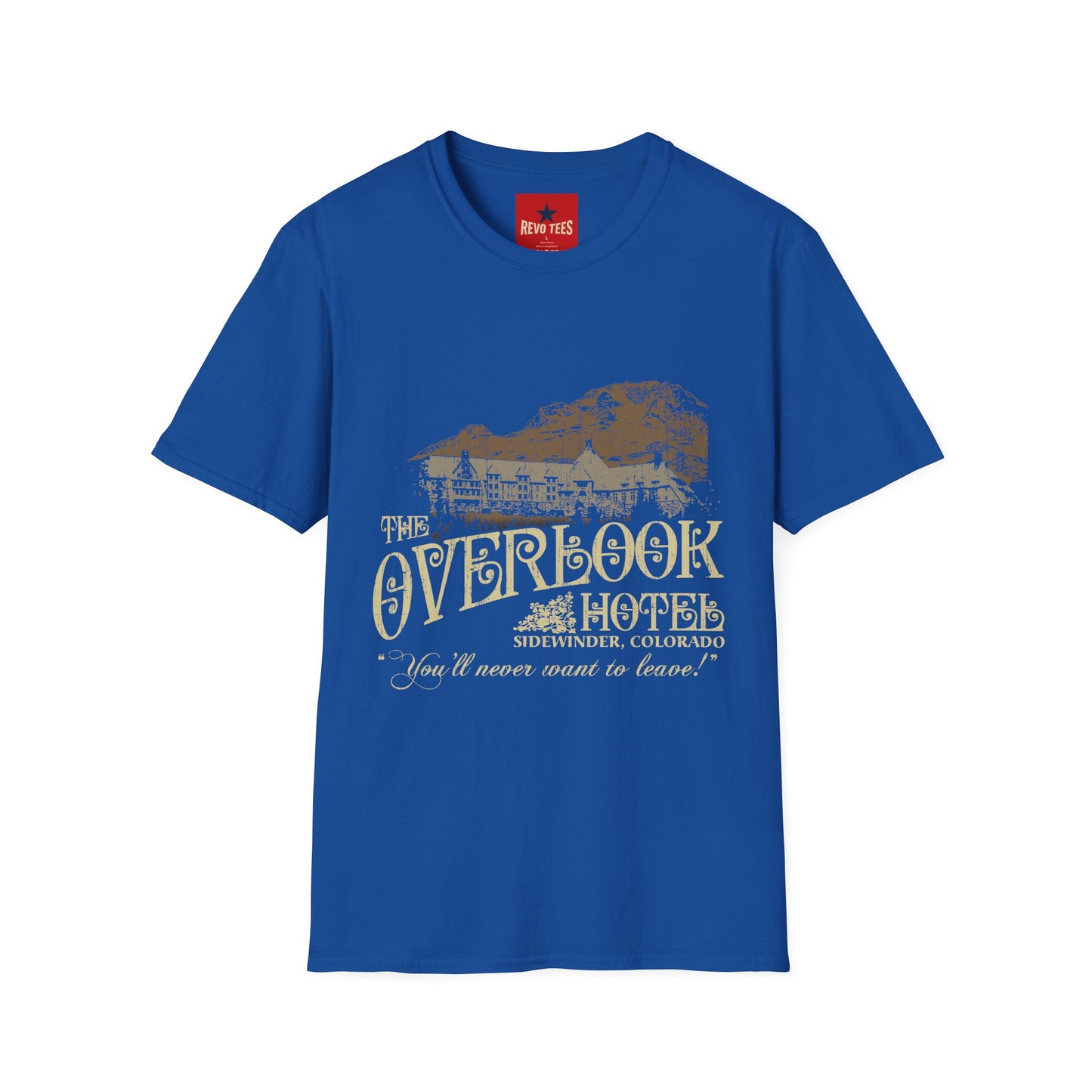 Overlook Hotel Vintage T-Shirt — Retro Shining-Inspired Mountain Lodge Tee