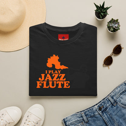 I Play Jazz Flute - Anchor Man - Unisex Softstyle T-Shirt