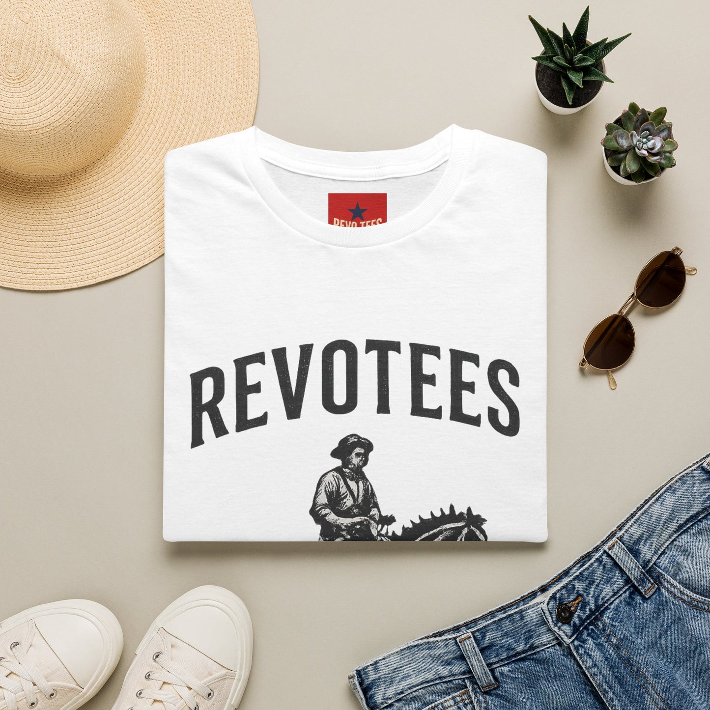 Revotees Vintage Western T-Shirt — Cowboy Horse Graphic Tee