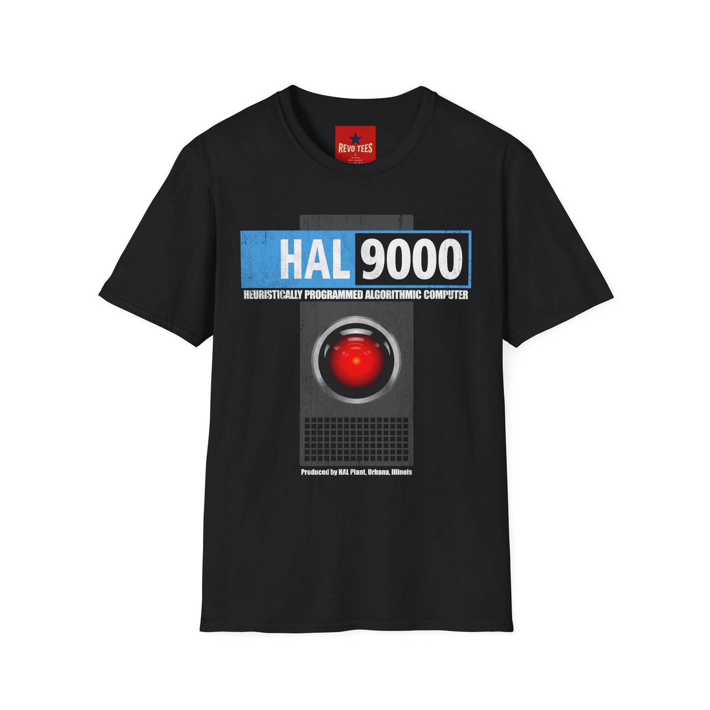 HAL 9000 T‑Shirt — Retro AI Computer Sci‑Fi Tee