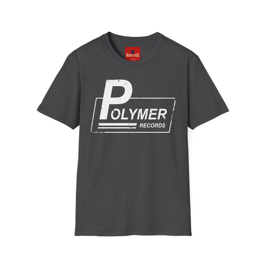 Polymer Records Iconic Label - Unisex Softstyle T-Shirt