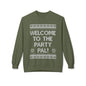 "Welcome to the Party Pal!" Holiday Ugly Sweater Design Crewneck Sweatshirt
