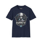 REVOTEES Alien Grey T-Shirt — Retro Sci‑Fi Extraterrestrial Graphic Tee