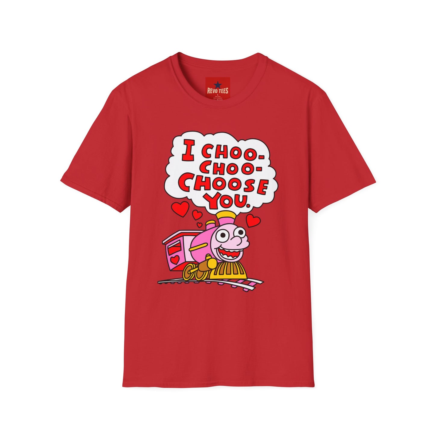 I Choo-Choo-Choose You T-Shirt — Cute Valentine’s Train Graphic Tee