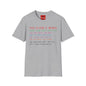 Regina Spektor - On The Radio - Unisex Softstyle T-Shirt