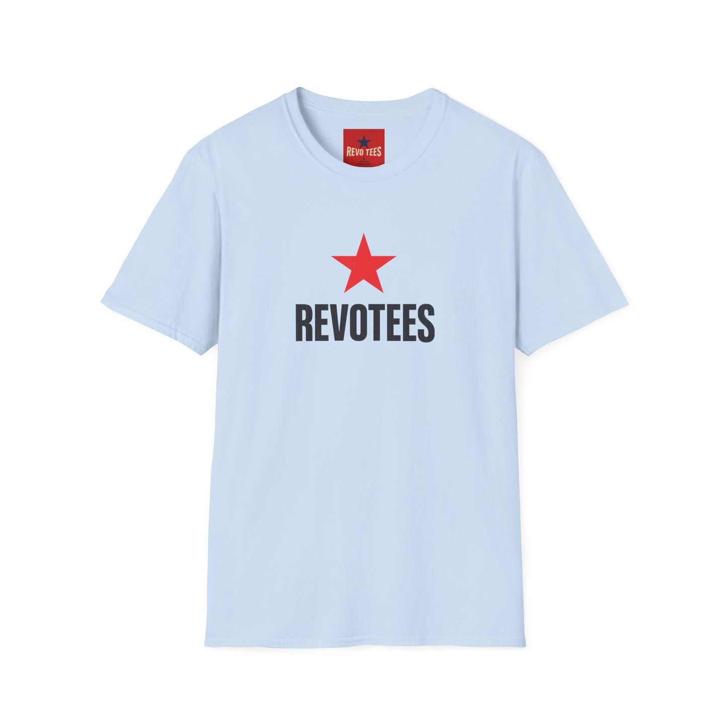 REVOTEES Branded T-Shirt — Red Star Protest Graphic Tee