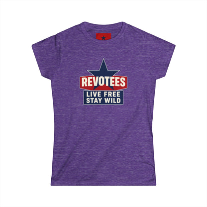 Revotees Live Free Stay Wild Womens T-Shirt - alternate view 13