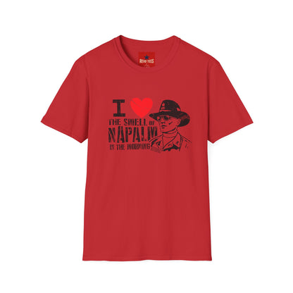 I  The Smell of Napalm T-Shirt — Retro Military Movie Quote Tee