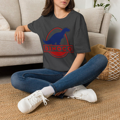 T-Shirt — Retro Dino Logo 'Dinoco' Graphic Tee