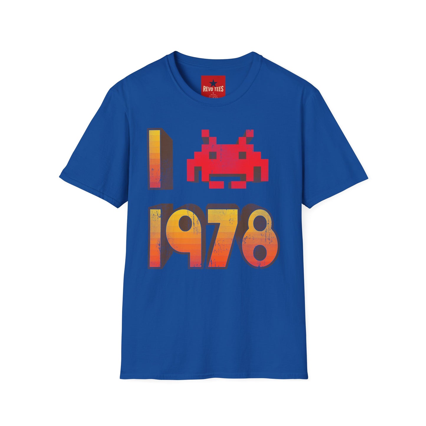 Retro 1978 Space Invader T-Shirt — Vintage Pixel Arcade Tee