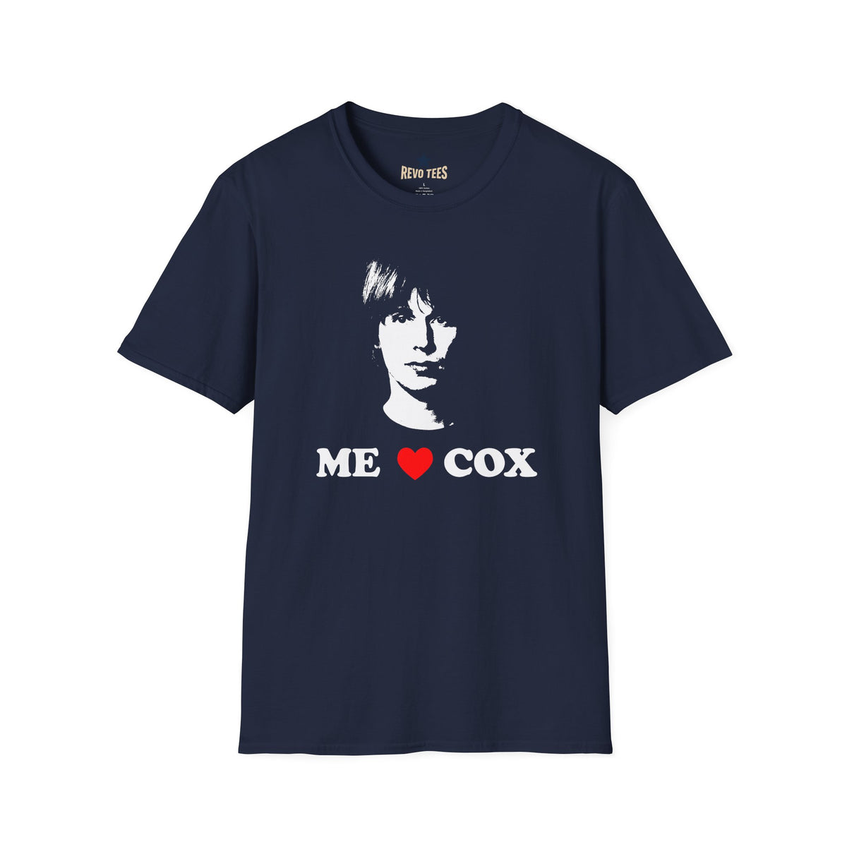 Revotees Me Love Cox Retro Portrait Vintage Rock Fan Shirt T-Shirt - alternate view 8