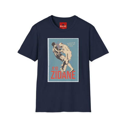 World Cup 2026 - France Headbutt Soccer T-Shirt — 2006 World Cup Retro Football Tee