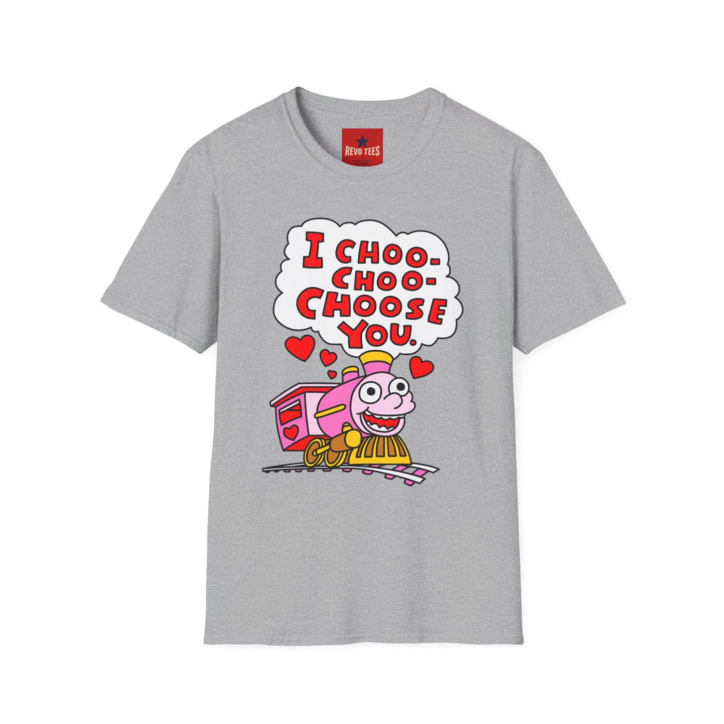 I Choo-Choo-Choose You T-Shirt — Cute Valentine’s Train Graphic Tee