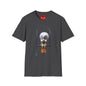 Banky Vintage Bird on Swing T-Shirt — Whimsical Retro Chick Graphic Tee