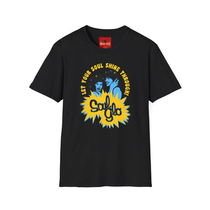 Soul Glo Retro Tee — "Let Your Soul Shine Through" 80s-Inspired Graphic T-Shirt