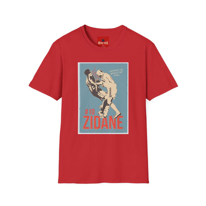 World Cup 2026 - France Headbutt Soccer T-Shirt — 2006 World Cup Retro Football Tee