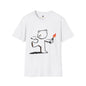 Revotees Banksy Teddy Graphic Cute Mischief Cartoon T-Shirt