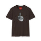Graphic T-Shirt — Grayscale Middle Finger Design