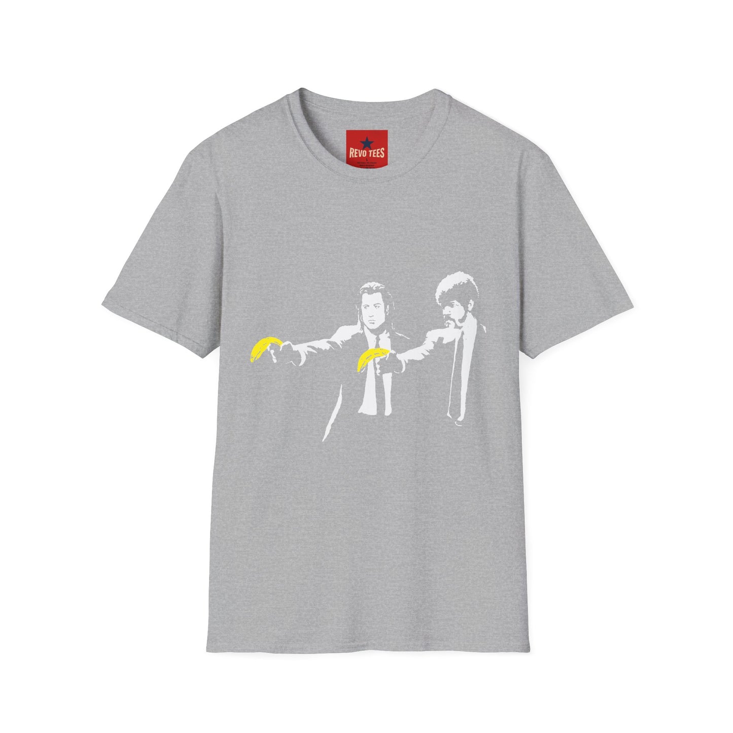 Banksy Pulp Fiction Banana Standoff T-Shirt