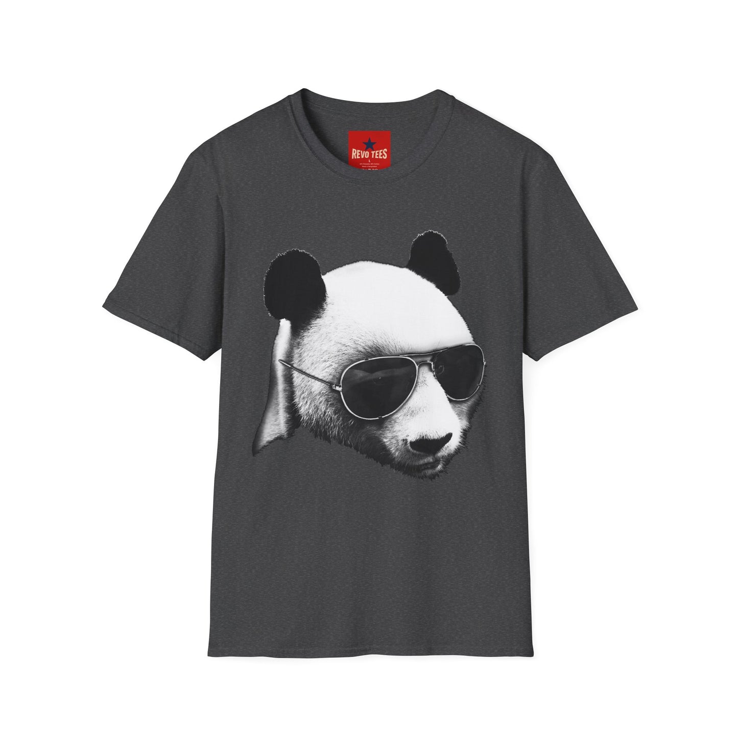 Panda Sunglasses T-Shirt — Cool Panda Graphic Tee