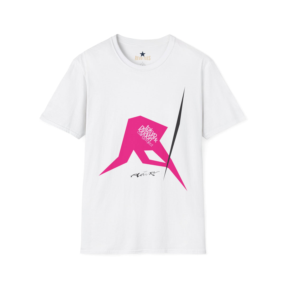 Revotees The Clash London Calling Project Tour Softstyle T-Shirt - alternate view 6