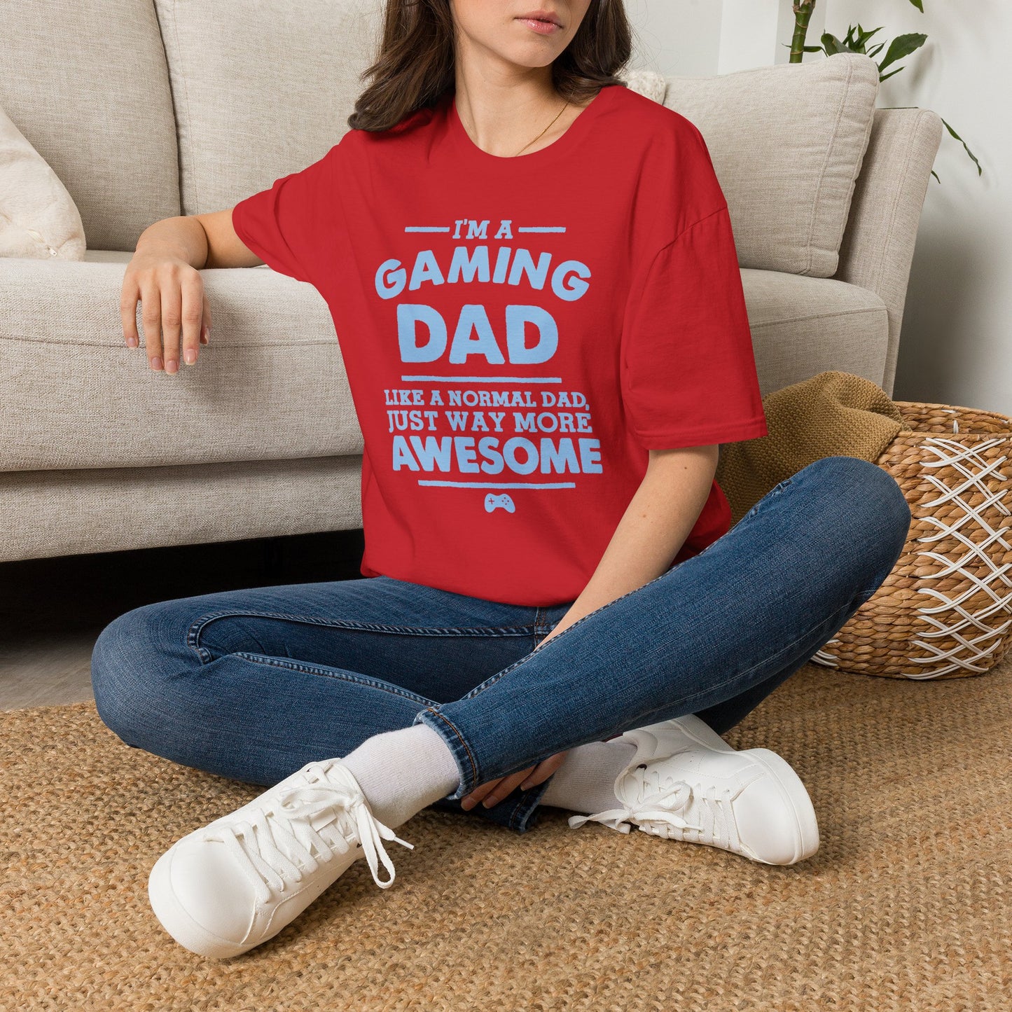 Gaming Dad T-Shirt — “I’m a Gaming Dad” Funny Father’s Day Tee