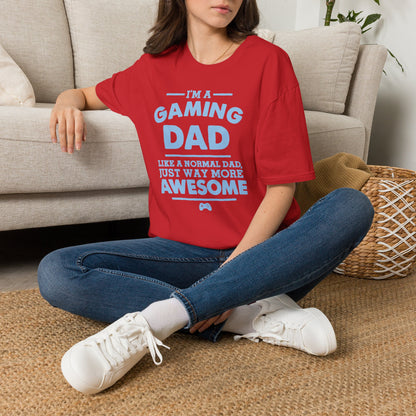 Gaming Dad T-Shirt — “I’m a Gaming Dad” Funny Father’s Day Tee