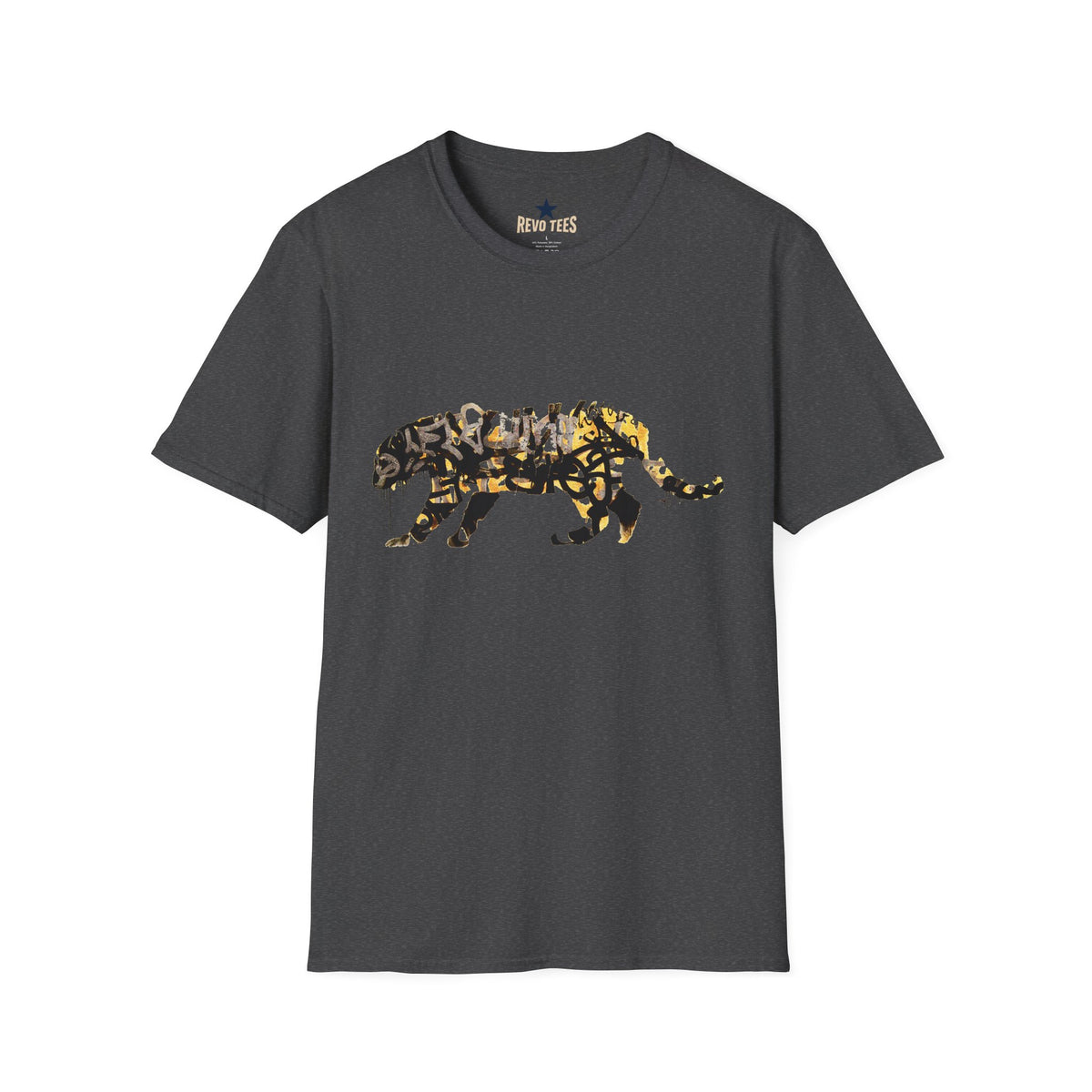 Revotees Banksy Graffiti Tiger Urban Street Art Cat T-Shirt - alternate view 5