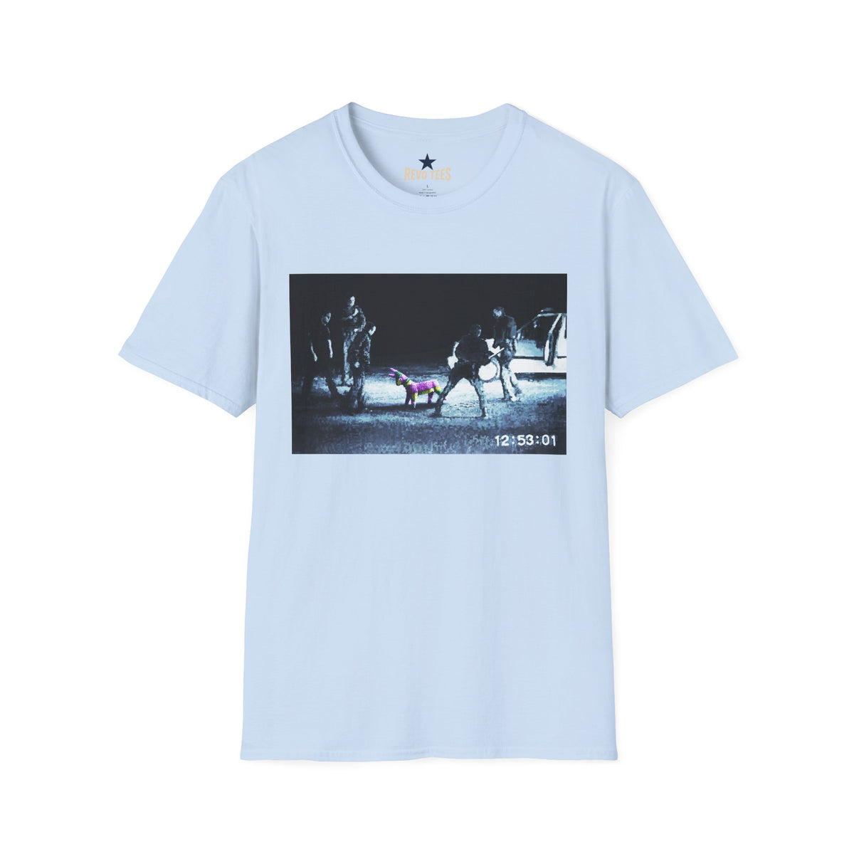 Revotees Banksy Moody Night Street Scene Graphic 12 05 01 T-Shirt - alternate view 8