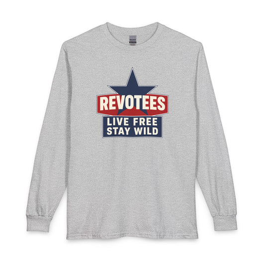 Revotees Live Free Stay Wild Long-Sleeve T-Shirt