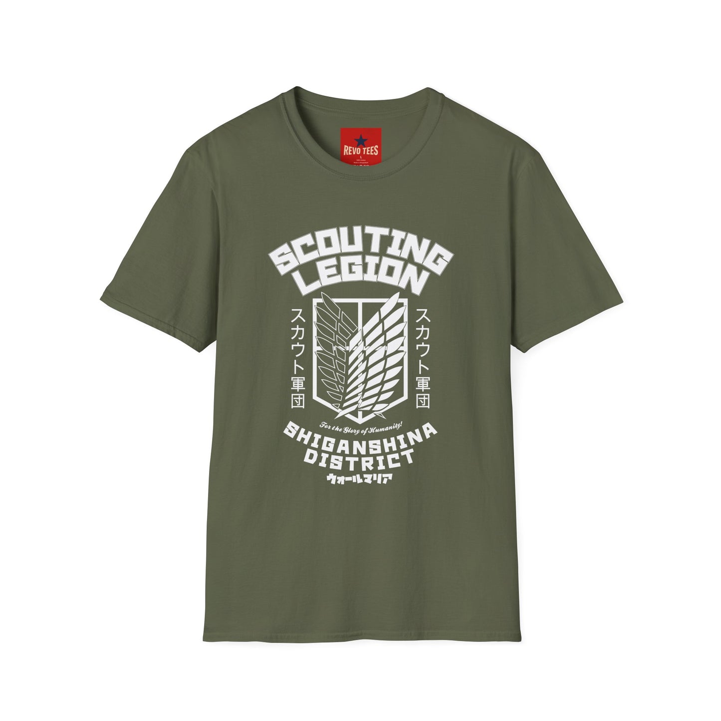 Scouting Legion T-Shirt — Anime Survey Corps Emblem Top