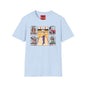 The Big Lebowski Bowling Grid T-Shirt – "Over the Line" Retro Gamer Design