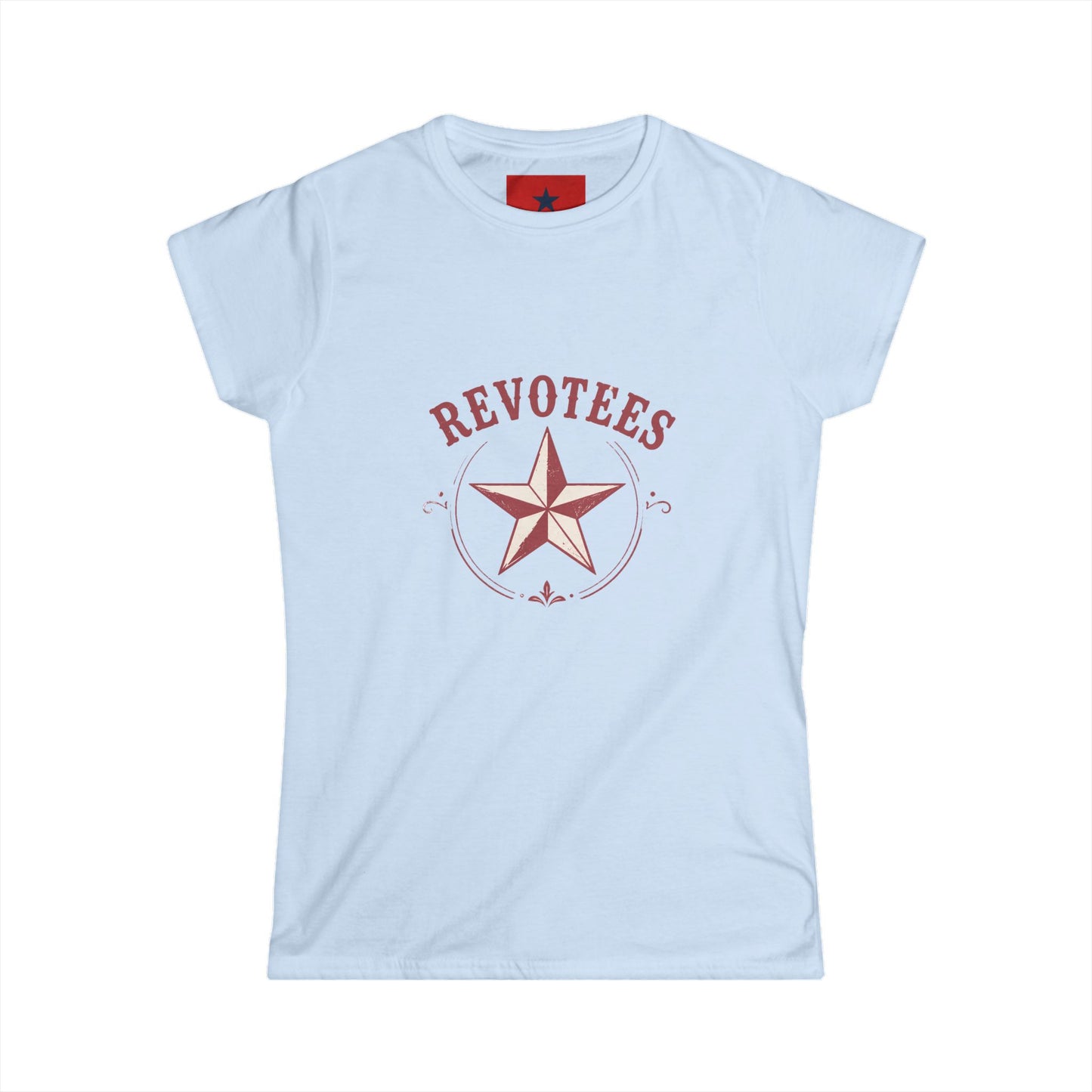 Revotees Star Graphic Tee — Women's Vintage-Inspired Shirt