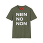Nein / No Graphic T‑Shirt — Bold Bilingual Statement Tee