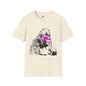 Revotees Banksy Gorilla with Pink Sleep Mask T-Shirt - alternate view 4